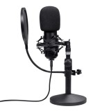 Trust GXT 269 Emita II Microfono da studio nero