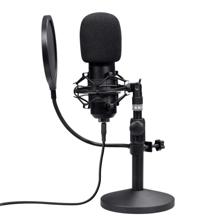 Trust GXT 269 Emita II Microfono da studio nero