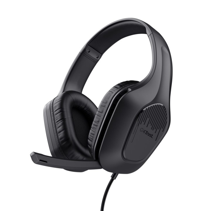 Trust GXT 415 Zirox cuffie con filo archetto gaming nero