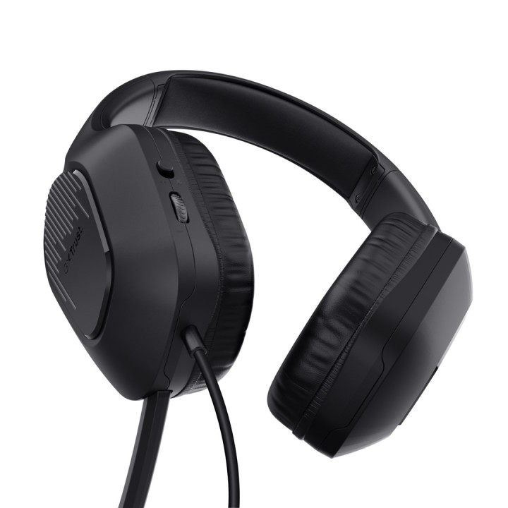 Trust GXT 415 Zirox cuffie con filo archetto gaming nero
