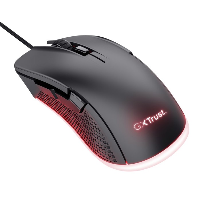 Trust GXT 922 YBAR mouse destrorso USB Type-A meccanico 7200 DPI