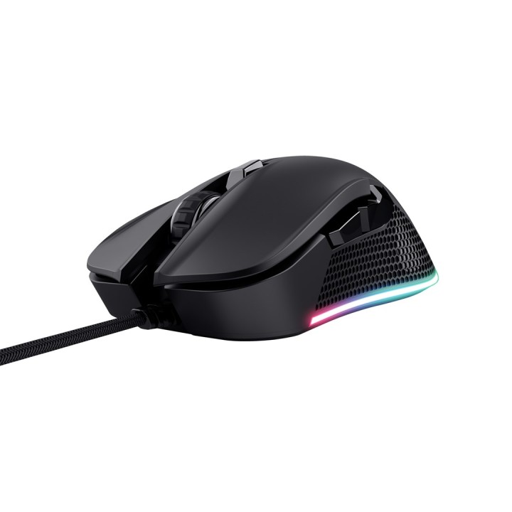 Trust GXT 922 YBAR mouse destrorso USB Type-A meccanico 7200 DPI