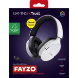 Trust GXT 491W FAYZO Cuffia cablata e wireless archetto gaming USB Type-C Bluetooth nero bianco