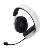 Trust GXT 491W FAYZO Cuffia cablata e wireless archetto gaming USB Type-C Bluetooth nero bianco