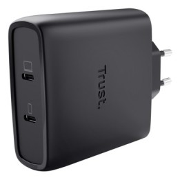 Trust Maxo 100W Caricabatteria 2 porte USB-C GaN