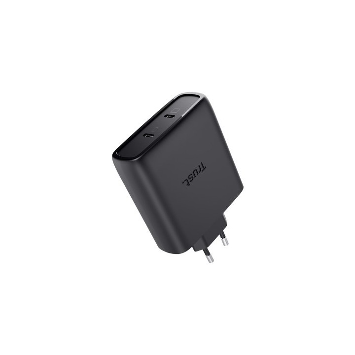 Trust Maxo 100W Caricabatteria 2 porte USB-C GaN