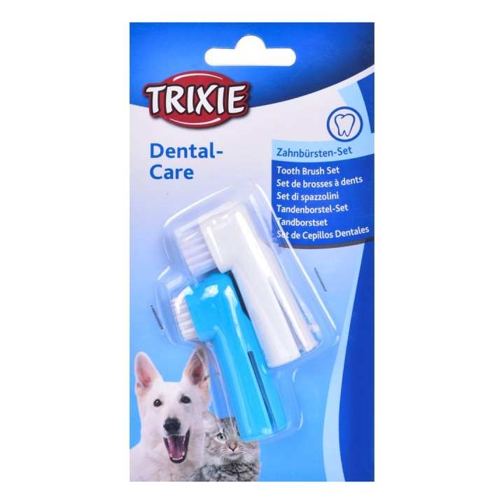 Trixie spazzolino da denti 2 pezzi 2550