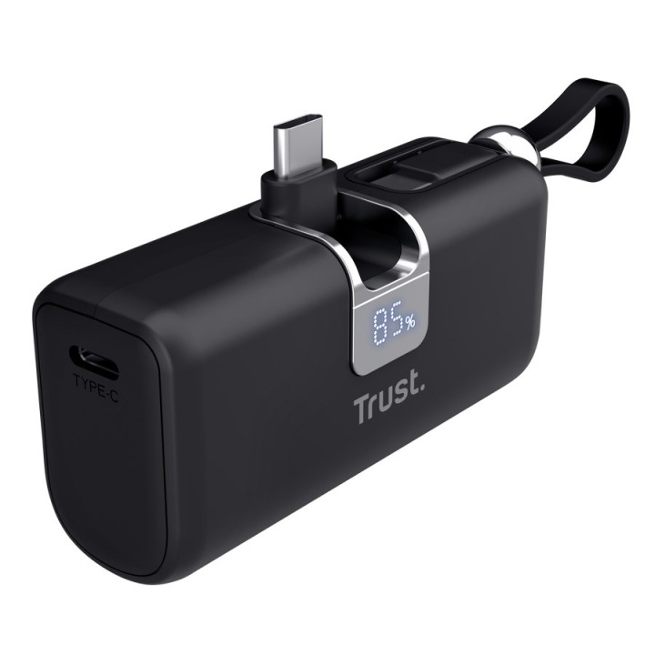 Trust Power bank Mobile Pacto Litio-Ioni (Li-Ion) 5000 mAh nero