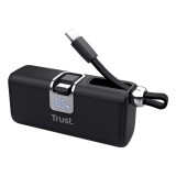 Trust Power bank Mobile Pacto Litio-Ioni (Li-Ion) 5000 mAh nero