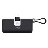 Trust Power bank Mobile Pacto Litio-Ioni (Li-Ion) 5000 mAh nero