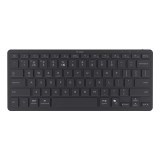 Trust Nado II Tastiera per casa/ufficio USB + Bluetooth QWERTY US Inglese nero