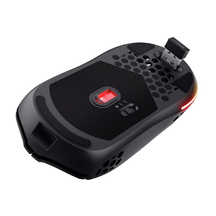 Trust GXT 929 Helox Mouse gaming destrorso RF wireless ottico 4800 DPI