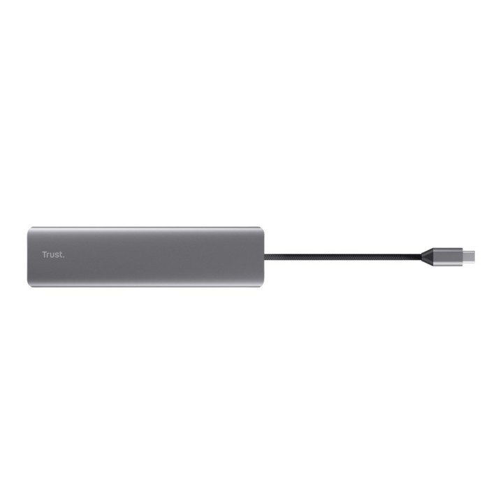 Trust 25661 Hub interfaccia USB Type-C Alluminio