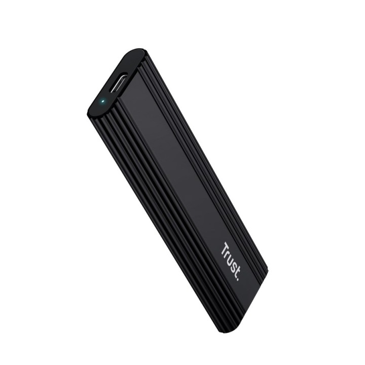 Trust 25806 Custodia per unità di archiviazione SSD nero