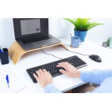 Trust Primo Tastiera USB QWERTY US inglese nero