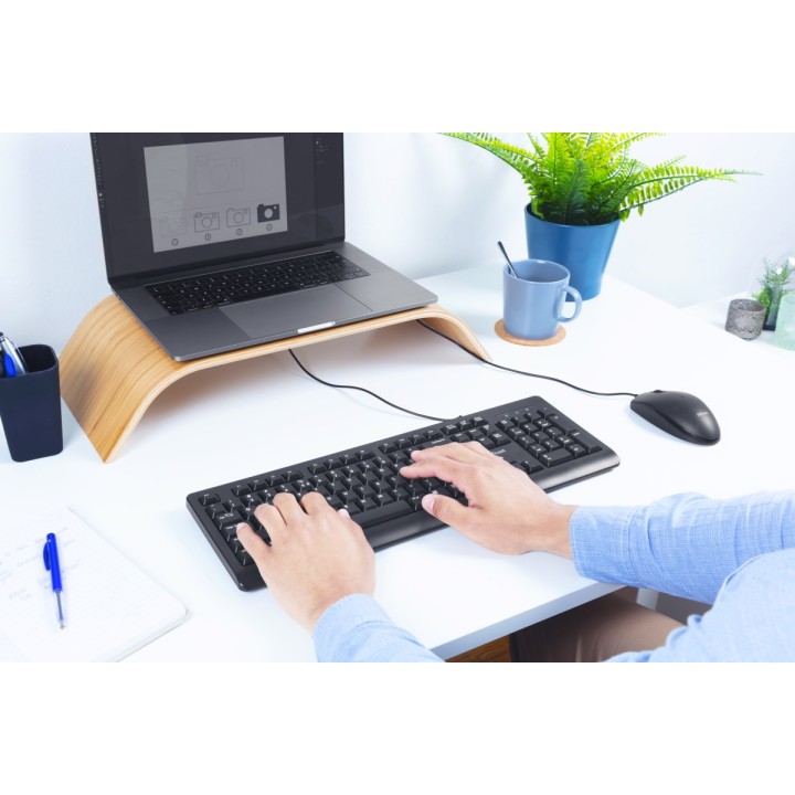 Trust Primo Tastiera USB QWERTY US inglese nero