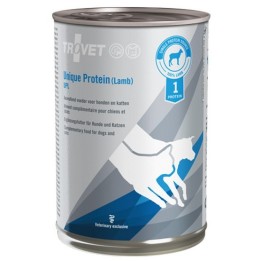 TROVET Proteina unica UPL con agnello - Cibo umido per cani e gatti - 400 g