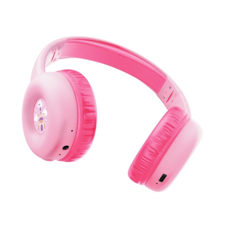 Trust Cuffia Nouna cablata e wireless archetto chiamate/musica USB Type-C Bluetooth rosa