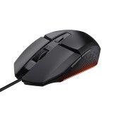 Trust Mouse gaming cablato Felox GXT109 nero
