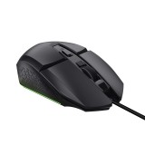 Trust Mouse gaming cablato Felox GXT109 nero