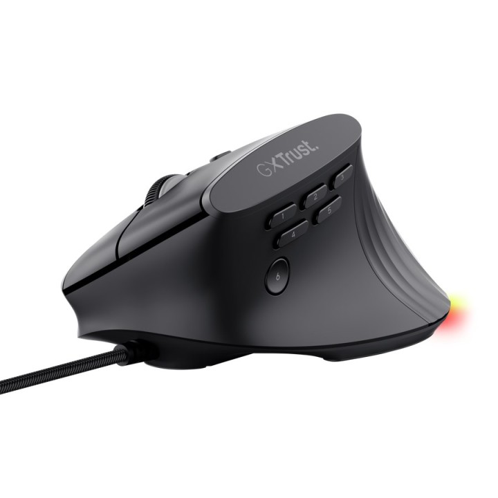 Trust GXT 145 Rexxa Mouse gaming destrorso USB Type-A 12800 DPI
