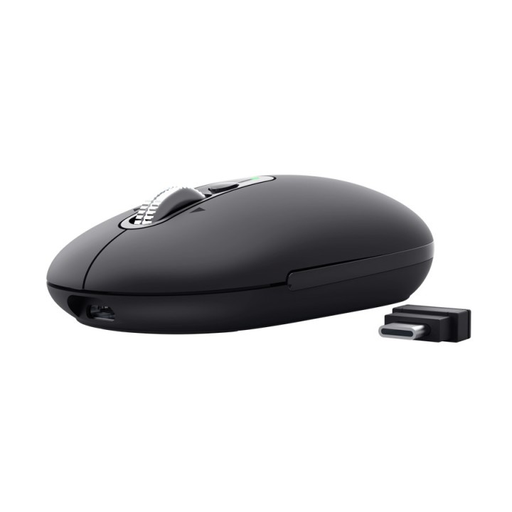 Trust Mouse Seron Slim Multi per ufficio ambidestro RF Wireless + Bluetooth Ottico 3200 DPI