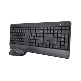 Trust Trezo tastiera Mouse incluso Universale RF Wireless QWERTY US inglese nero