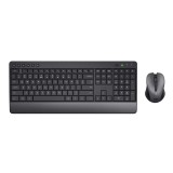 Trust Trezo tastiera Mouse incluso Universale RF Wireless QWERTY US inglese nero