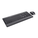 Trust Trezo tastiera Mouse incluso Universale RF Wireless QWERTY US inglese nero
