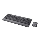 Trust Trezo tastiera Mouse incluso Universale RF Wireless QWERTY US inglese nero