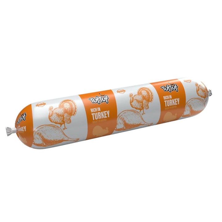 TUF TUF Barretta di tacchino - cibo umido per cane - 900g