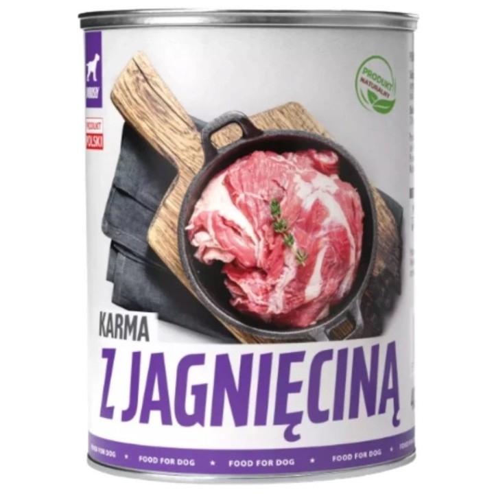 TUF TUF Cibo di agnello - Cibo umido per cani - 800 g