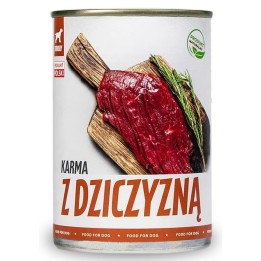 TUF TUF Cibo di cervo - Cibo umido per cani - 800 g