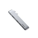 Ugreen 60559 docking station/replicatore di porte laptop USB 3.2 Gen 1 (3.1 Gen 1) Type-C argento