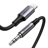 Ugreen 70509 cavo telefono mobile argento 1 m 3.5mm Lightning