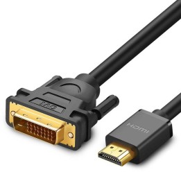 UGREEN HDMI/DVI CAVO HD106 2M NERO