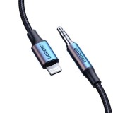 Ugreen 70509 cavo telefono mobile argento 1 m 3.5mm Lightning