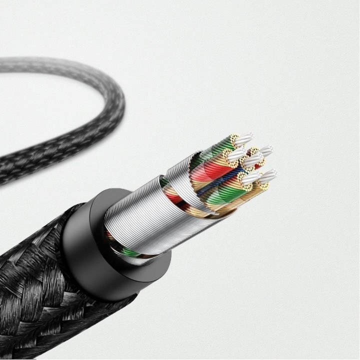 Ugreen 70509 cavo telefono mobile argento 1 m 3.5mm Lightning