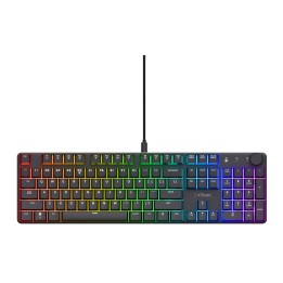 Trust GXT 866 TORIX tastiera gaming USB QWERTY US internazionale nero