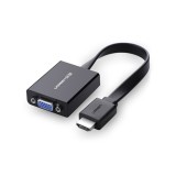 Ugreen 40248 Adattatore cavo video 0.16 m VGA (D-Sub) HDMI + Micro-USB Nero