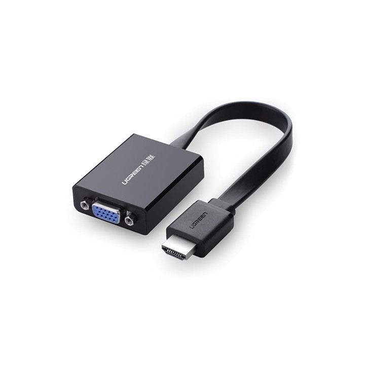 Ugreen 40248 Adattatore cavo video 0.16 m VGA (D-Sub) HDMI + Micro-USB Nero