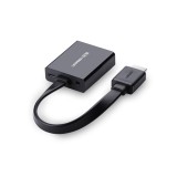 Ugreen 40248 Adattatore cavo video 0.16 m VGA (D-Sub) HDMI + Micro-USB Nero