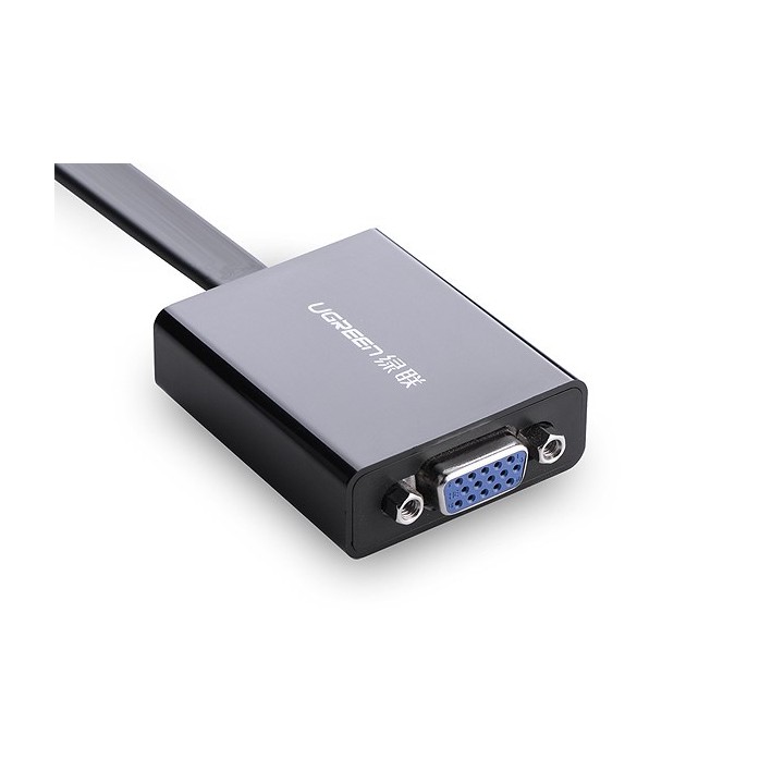 Ugreen 40248 Adattatore cavo video 0.16 m VGA (D-Sub) HDMI + Micro-USB Nero