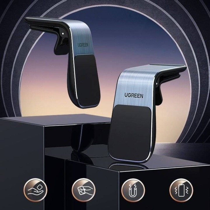 Ugreen 80712B supporto supporto passivo telefono mobile/smartphone alluminio nero