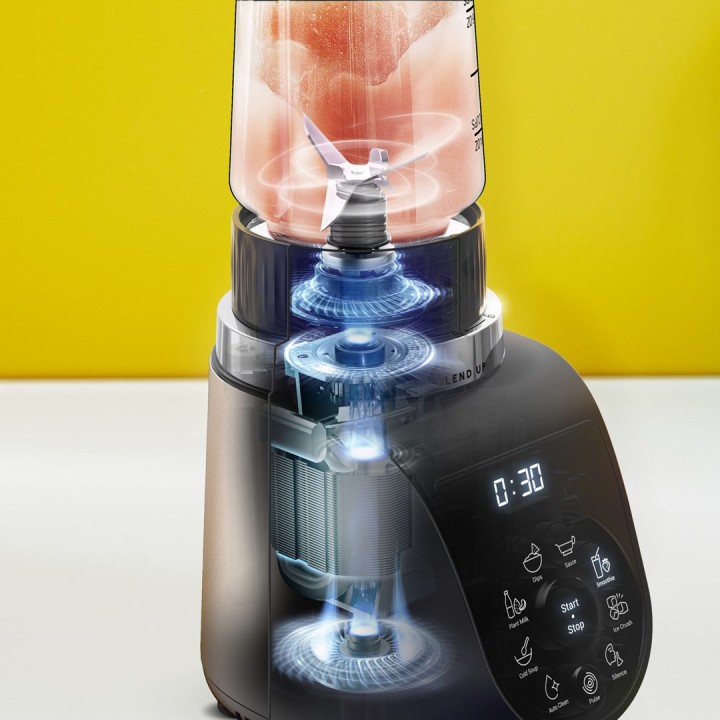 Tefal Blend Up BL190AF0 frullatore 0.85 L Frullatore da banco 1000 W Beige Nero Trasparente