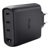 Trust Maxo 65W Caricabatterie universale nero AC Ricarica rapida Indoor