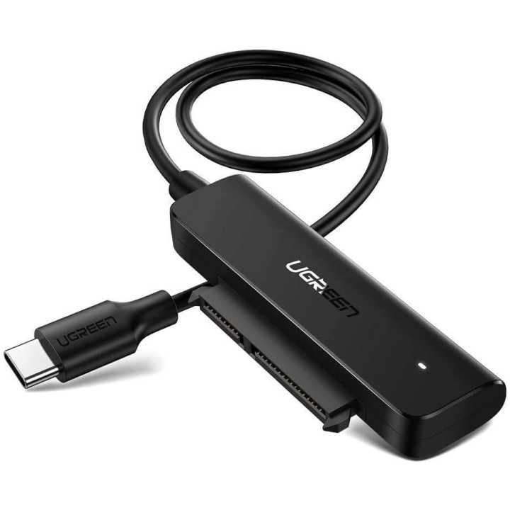 Ugreen USB-C 3.0 adattatore per unità 2.5 SATA 50 cm argento AV144