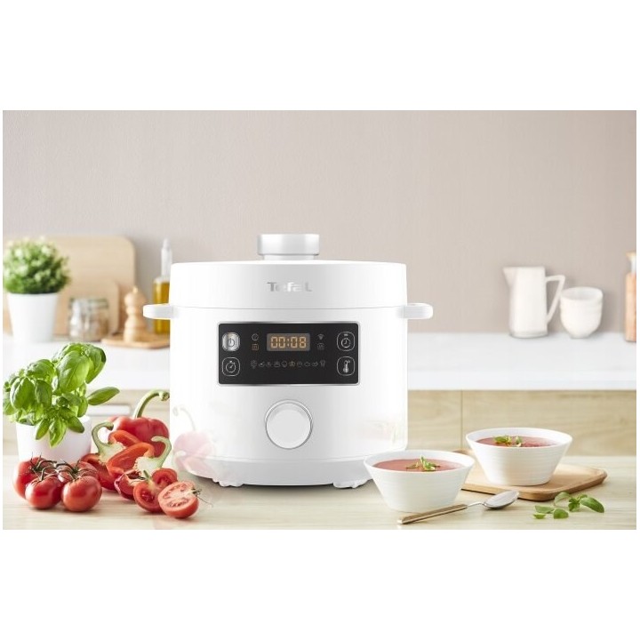 Tefal CY754130 Multicooker pentola a pressione elettrica 4.8 L bianca 1000 W