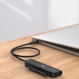 Ugreen USB-C 3.0 adattatore per unità 2.5 SATA 50 cm argento AV144