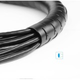 Ugreen Copritubi organizzatore cavi 5 m nero
